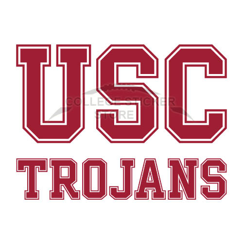 Homemade Southern California Trojans Iron-on Transfers (Wall Stickers)NO.6264